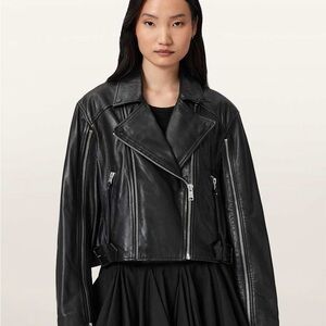 Allsaints MASONE LEATHER BIKER JACKET
